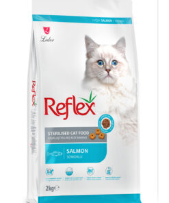 Reflex Kısırlaştırılmış / Sterilised Somonlu Kedi Maması 2 kg