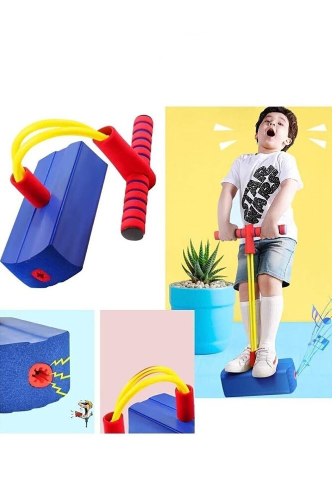 Canderel Çocuklar Için Atlama Zıplama Oyuncağı Boy Uzatıcı Eğitici Fiziksel Ve Zihinsel Geliştirici Spor Oyun - Görsel 2