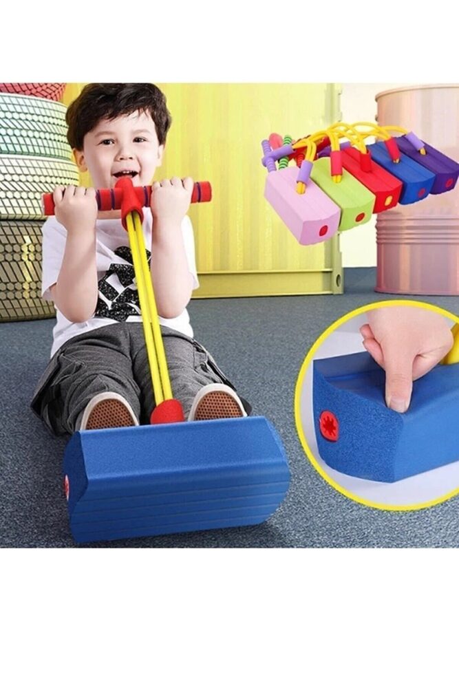 Canderel Çocuklar Için Atlama Zıplama Oyuncağı Boy Uzatıcı Eğitici Fiziksel Ve Zihinsel Geliştirici Spor Oyun - Görsel 3