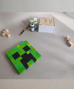 Genel Markalar Ahşap Eğitici Küp Bloklar 2x2x2cm 100 Adet Doğal Kayın Küp 2 Cm - Görsel 3