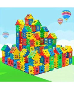HAPPENS Puzzle City 3d Yapı Ve Tasarım Blokları 64 Parça Eğitici Oyuncak