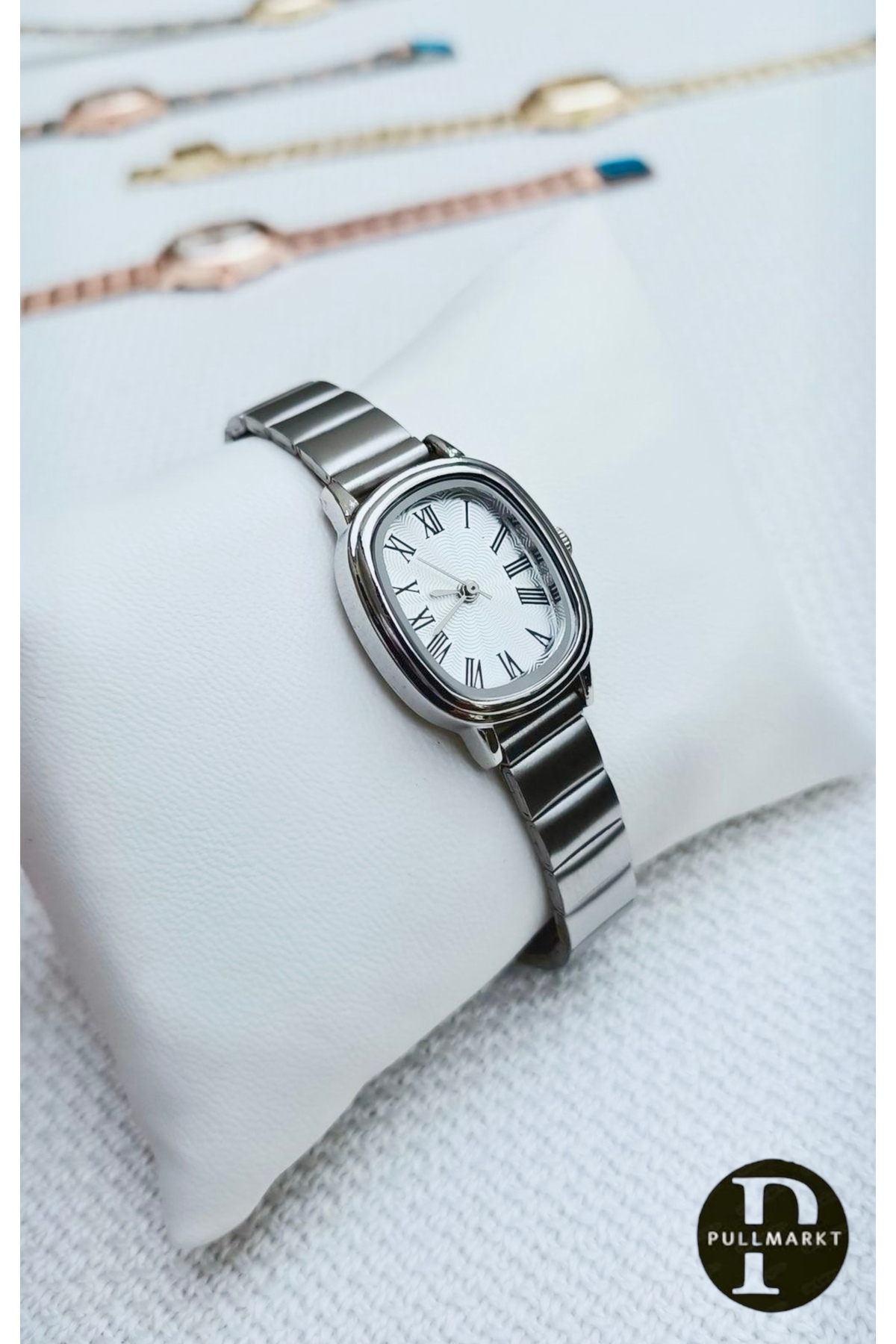 pullmarkt Sparkle Serisi - Minimal - Roma Rakamlı Vintage Kadın Kol Saati