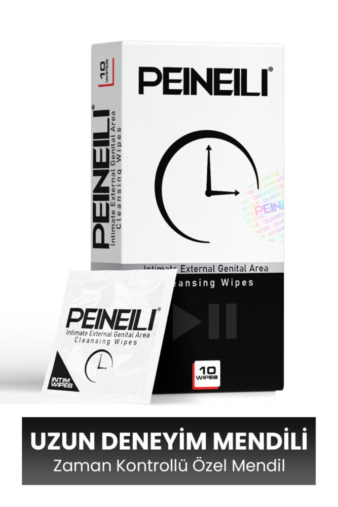PEINEILI Genital Area Care Wipes 10 Uses Uzun Deneyim Mendil 10 Kullanımlık