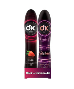 Okey Kayganlaştırıcı Jel Çilek 100 Ml+ Nirvana Kayganlaştırıcılı Jel 100ml