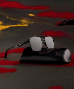 Eyesofia Nairobi Polarize Yüksek Kalite Kemik Siyah Unisex Güneş Gözlüğü