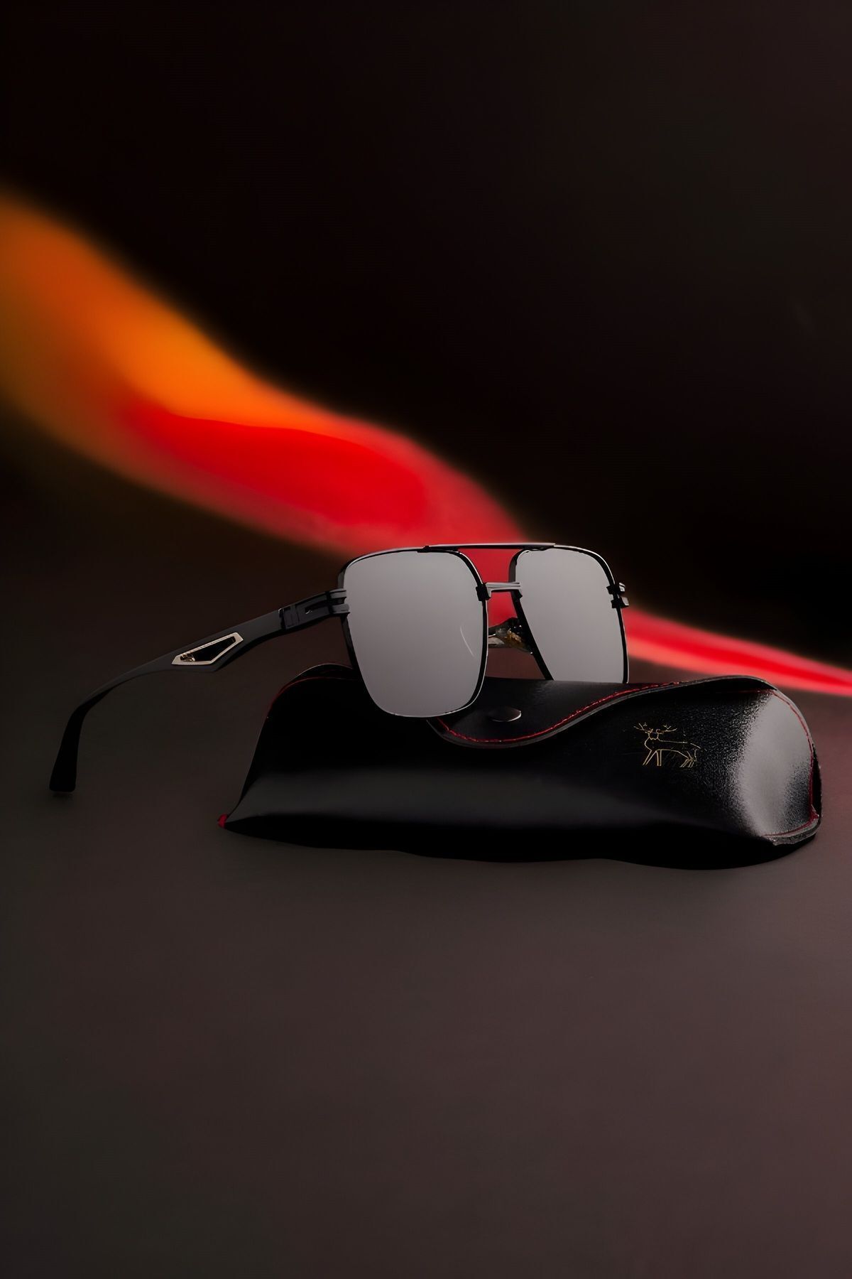 Eyesofia Nairobi Polarize Yüksek Kalite Kemik Siyah Unisex Güneş Gözlüğü - Görsel 3