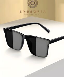 Eyesofia Lüx Unisex Siyah Güneş Gözlüğü