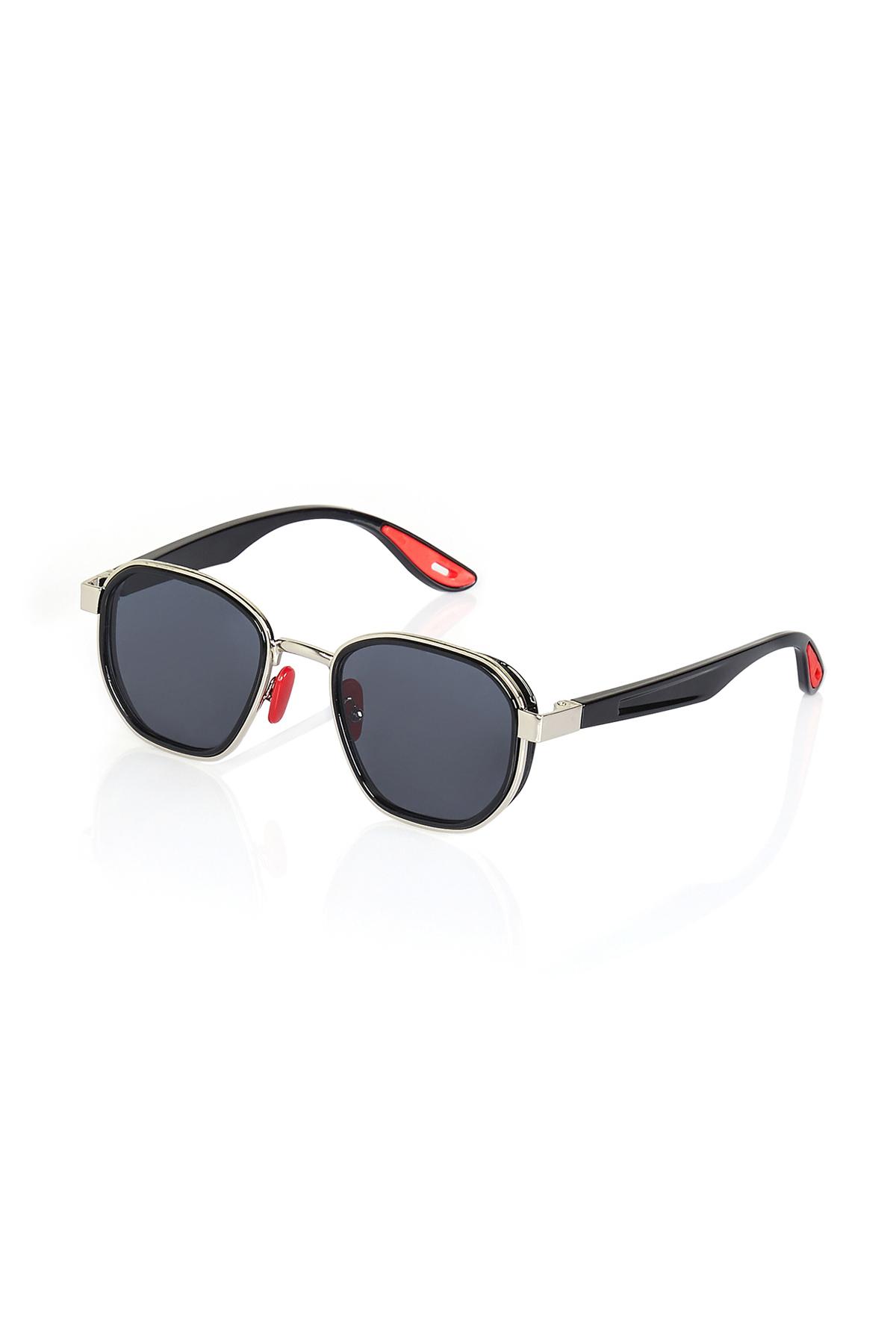 CLAES Ferrara Silver Black Unisex Güneş Gözlüğü