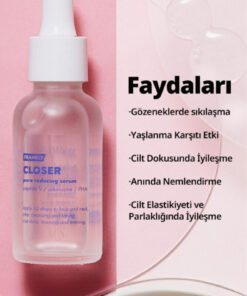 Alternative view of FRANKLY Closer Serum 9 Peptit İçeren Gözenek Sıkılaştırıcı ve Yaşlanma Karşıtı 30 mL