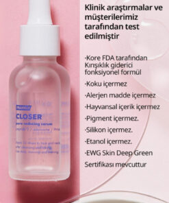 FRANKLY Closer Serum 9 Peptit İçeren Gözenek Sıkılaştırıcı ve Yaşlanma Karşıtı 30 mL - Görsel 3