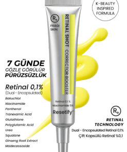 RESETIFY Retinal (%0,1) Shot Corrector Booster Krem 20 ML
