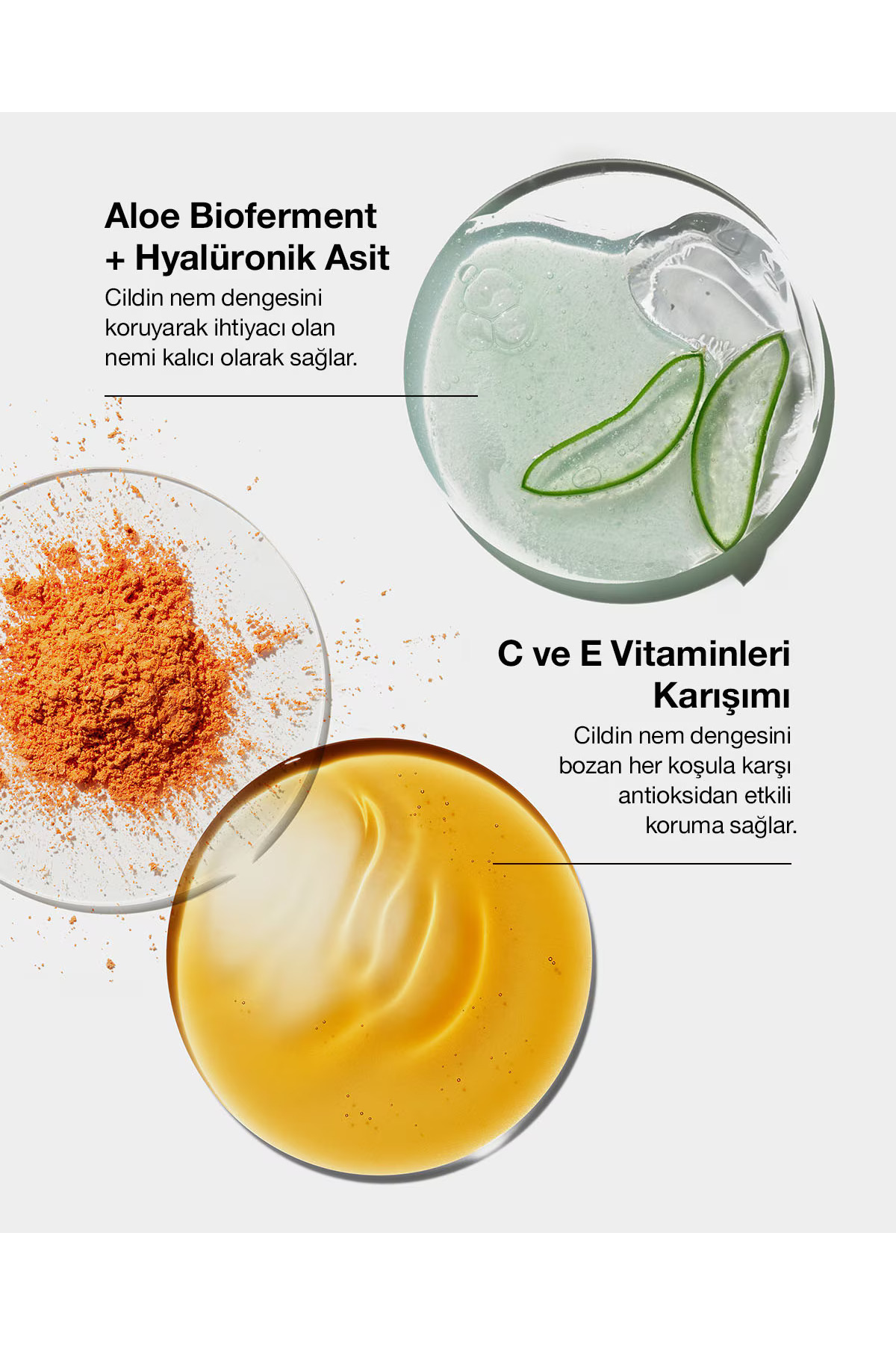 Clinique Moisture Surge™ 100 Saat Etkili Nemlendirici Yüz Kremi 15ml | Aloe Vera Bioferment, Hyalüronik Asit - Görsel 3