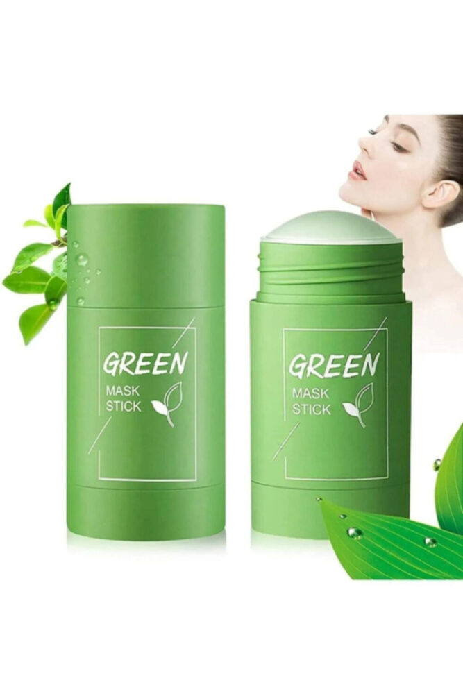 AcarlarTicaret Yeşil Çay Özlü Siyah Nokta Ve Sivilce Maskesi & Green Tea Mask Stick - Görsel 2