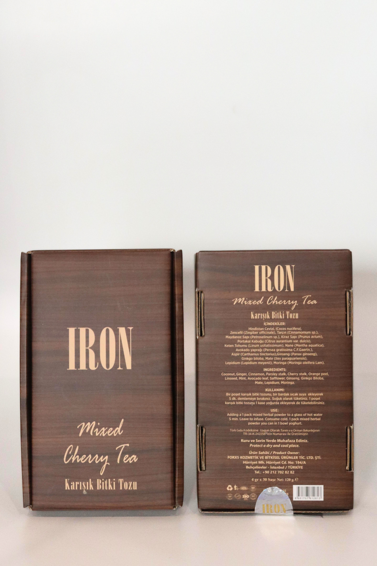 IRON HERBAL Vişne Aromalı Karışık Bitki Çayı 30'lu - Görsel 3