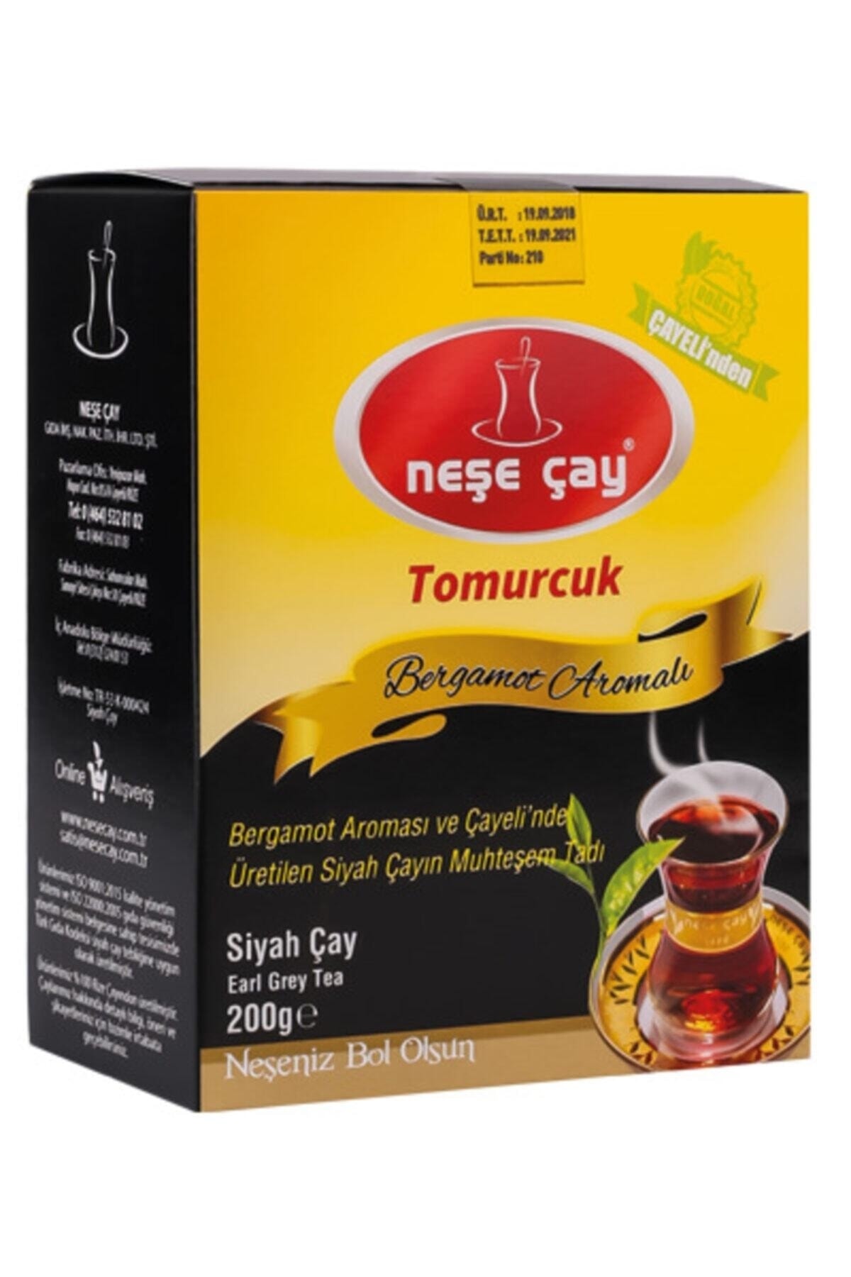 Neşe Çay Tomurcuk Bergamot Aromalı Dökme 200 gr