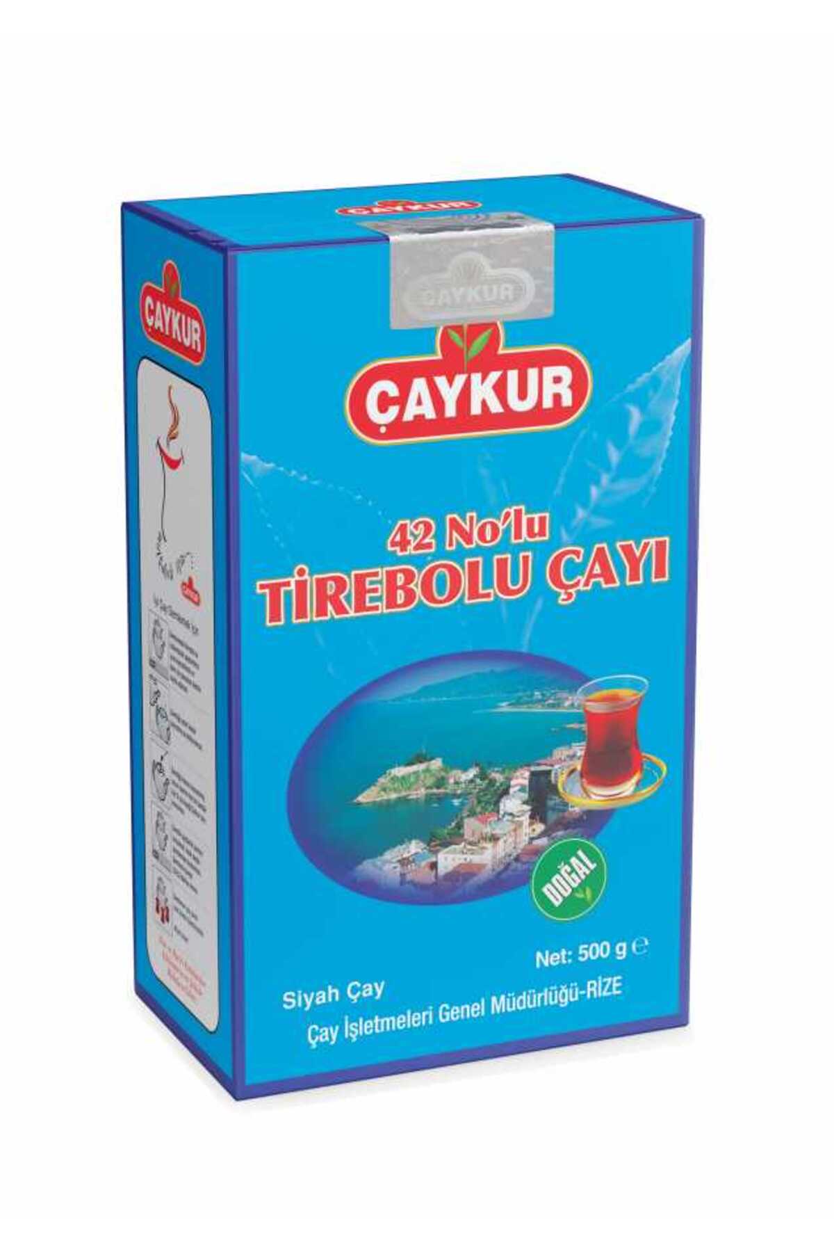 Çaykur 42 Nolu Tirebolu Çayı Hediyelik 500gr (Karton Kutu) /
