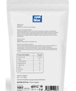 cool blue Naturel Matcha ( Maça ) Tozu Çayı Macha Diyet & Fit Yaşam Rutini İçin Maca Maka 100gr - Görsel 3