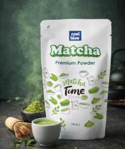 cool blue Naturel Matcha ( Maça ) Tozu Çayı Macha Diyet & Fit Yaşam Rutini İçin Maca Maka 100gr