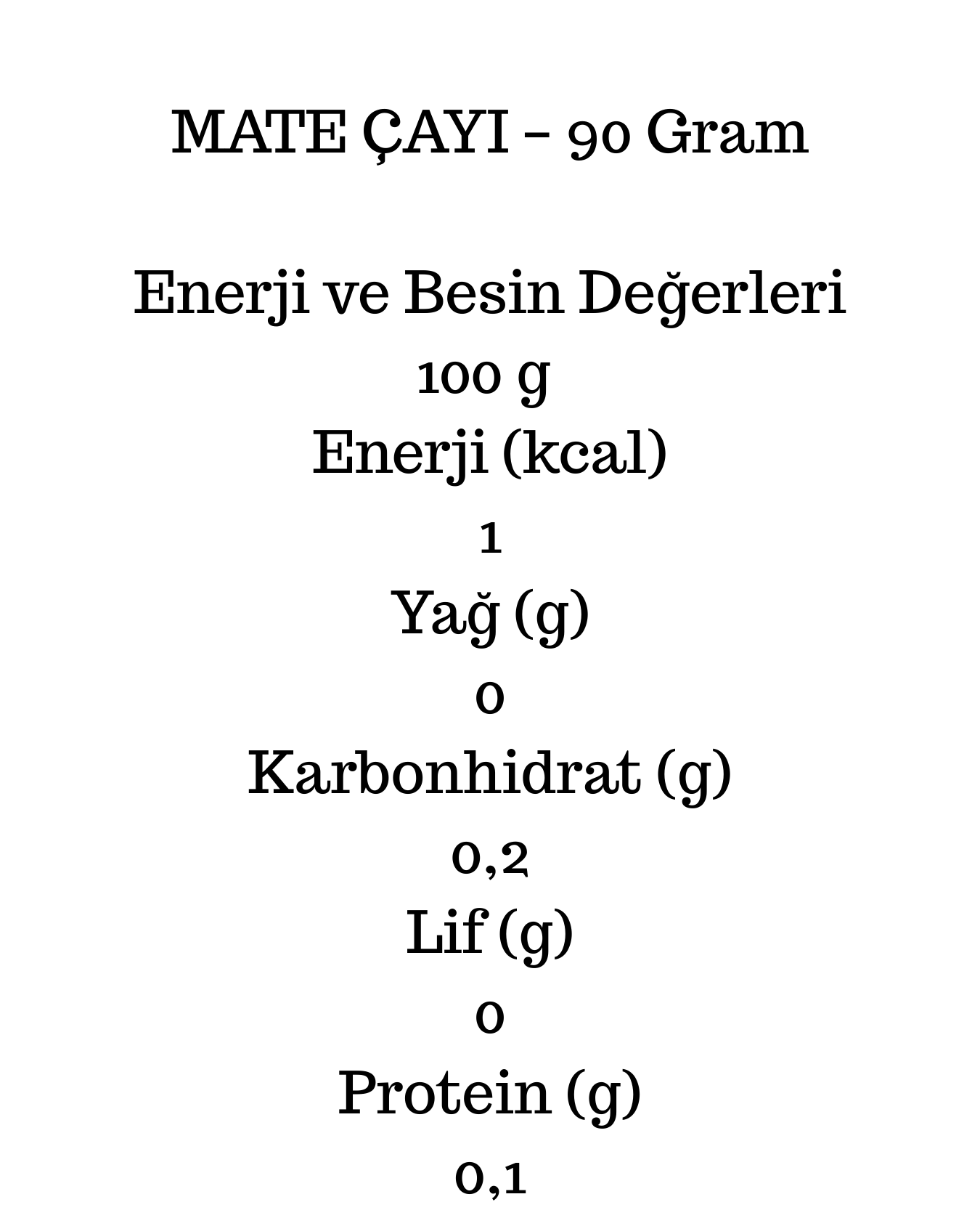 it's Natural Mate Çayı (Katkısız) 90 G - Görsel 3