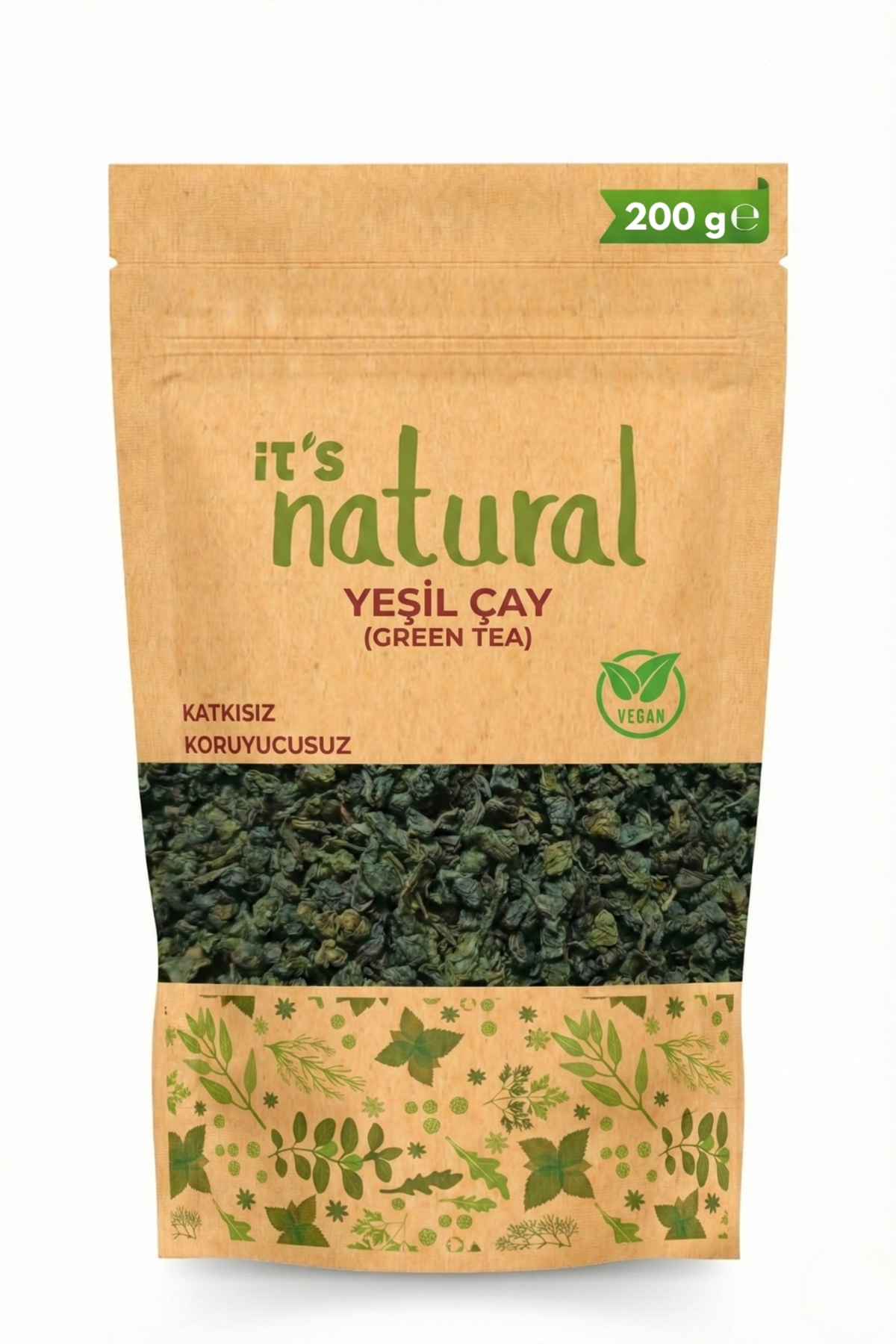 it's Natural Yeşil Çay 200 G Tomurcuk Katkısız