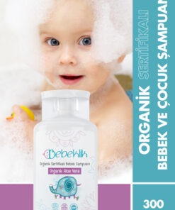 Bebeklik Organik Sertifikalı Aloe Vera Bebek ve Çocuk Şampuanı 300 ml