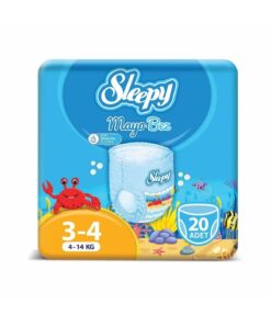 Sleepy Mayo KÜLOT Bez 3-4 Numara Maxi 20 Adet (4-14kg)