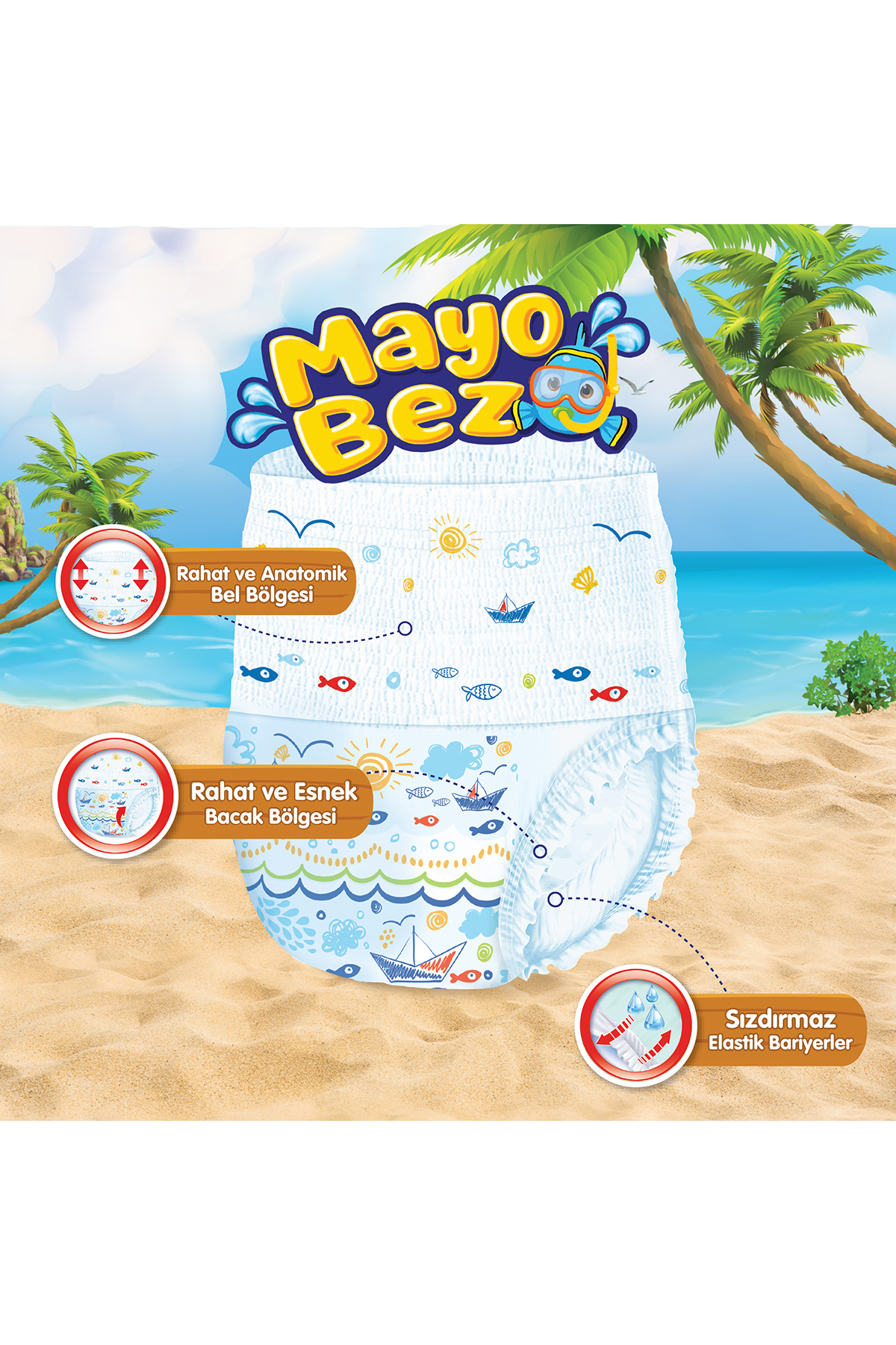 Molfix Mayo Bebek Bezi 5-6 Beden 10 Adet 14+ Kg - Görsel 3