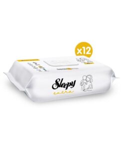 Alternative view of Sleepy Extra Islak Bebek Havlusu 12x70 (840 YAPRAK)