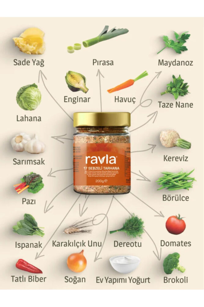 Ravla 17 Sebzeli Tarhana - 200g - Görsel 2