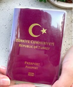Alternative view of Gempo 2 Adet Su Geçirmez Şeffaf Pasaport Kılıfı Pasaport Kabı Üniversal Model 2 Li Paket