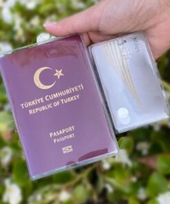 Gempo 2 Adet Su Geçirmez Şeffaf Pasaport Kılıfı Pasaport Kabı Üniversal Model 2 Li Paket - Görsel 3