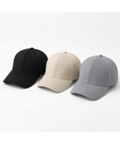 FlosTeel 3 Adet Unisex Gabardin Kumaş Kadın & Erkek Düz Yazlık Şapka