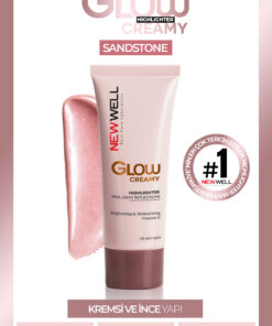 New Well Glow Creamy Highlighter Doğal Işıltılı Krem Aydınlatıcı 30 ML Sandstone 04
