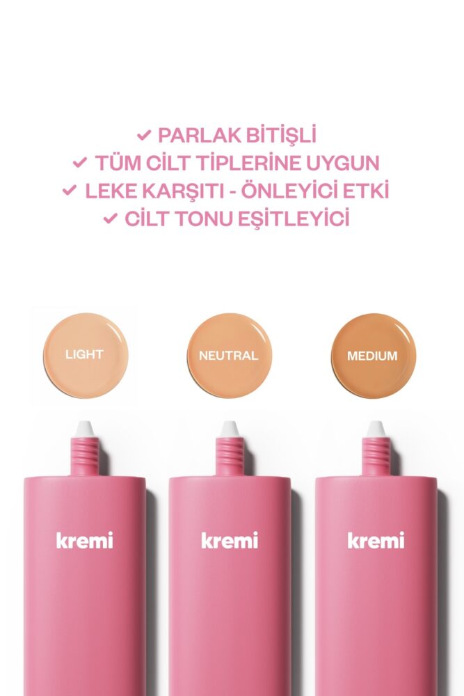 Kremi BB Krem SPF50 Yüksek Kapatıcı, Nemlendirici, Ton Eşitleyici, Aydınlatıcı - Neutral(Orta)50ml - Görsel 3