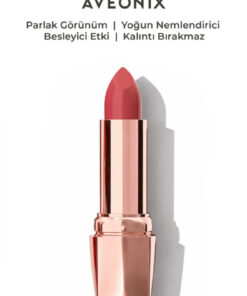 AVEONIX Shine Veil Parlak Ruj 06 Nemlendirici Pürüzsüz Dolgun Dudak Etkili Lipstick - Görsel 3