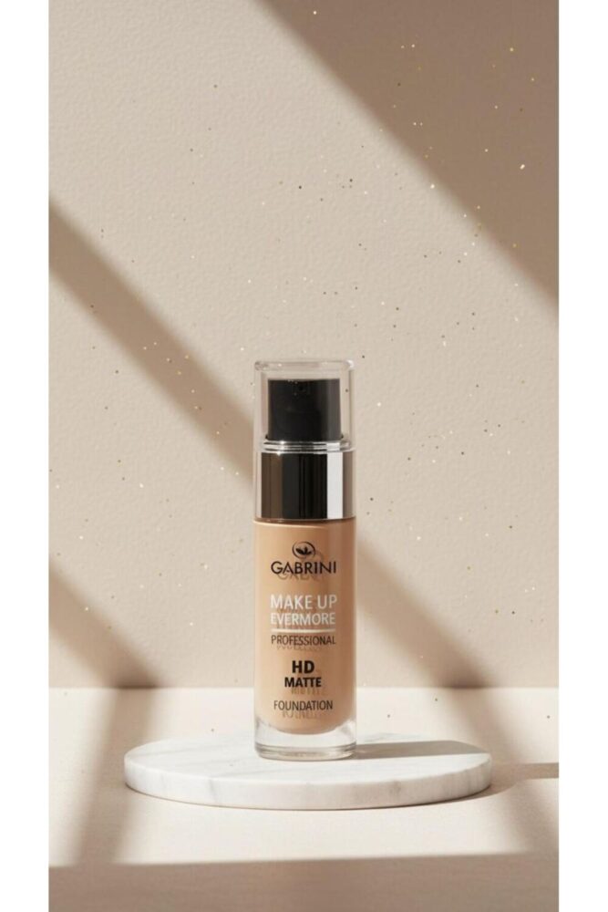 Gabrini Hd Matte Professional Foundation No:1 - Görsel 2