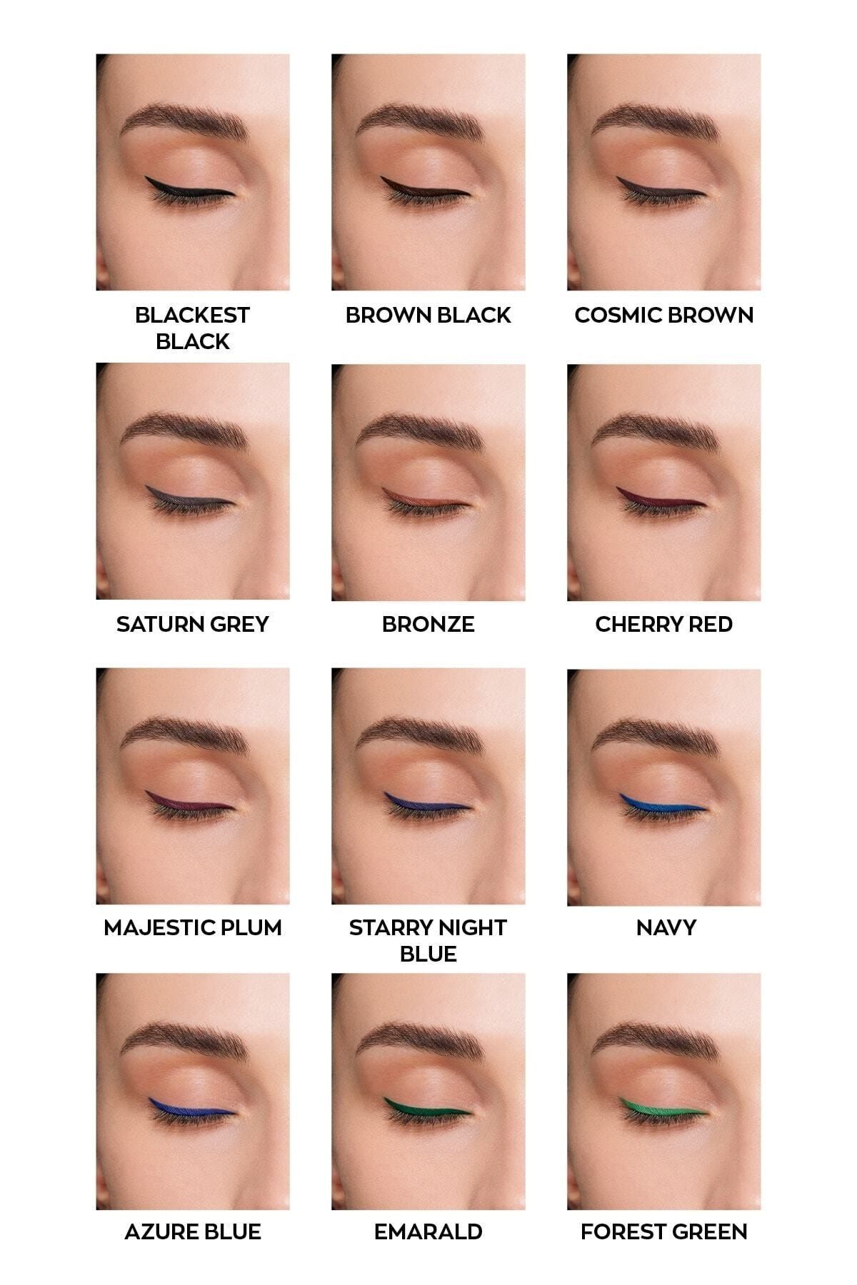 Avon Glimmersticks Asansörlü Açılıp Kapanabilen Göz Kalemi Blackest Black - Görsel 3