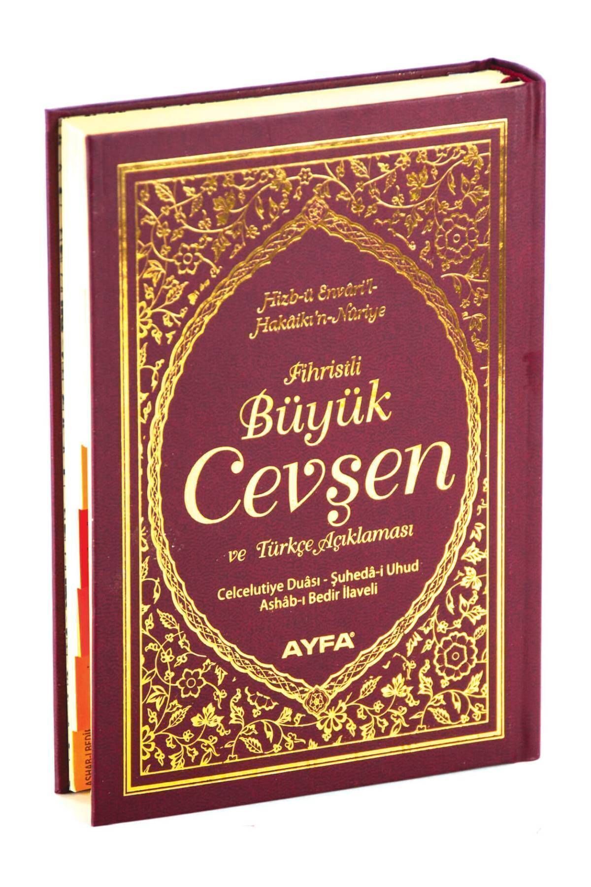 Ayfa Basın Yayın Fihristli Büyük Cevşen Ve Türkçe Açıklaması -1362