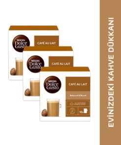 Nescafe Dolce Gusto Coffee Cafe Au Lait 16 Kapsül X 3 Adet