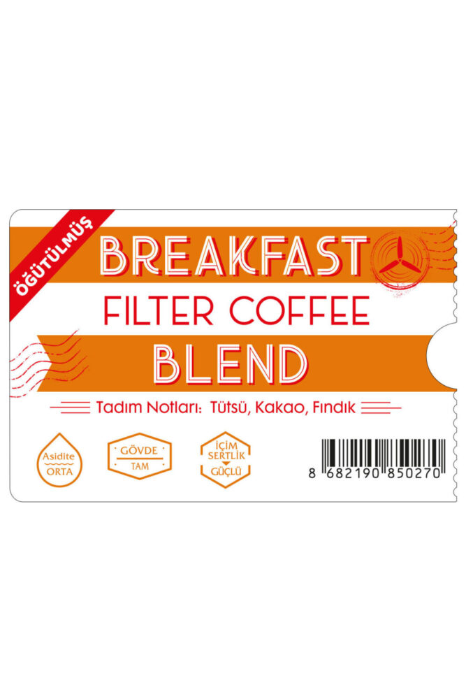 Moliendo Breakfast Blend Filtre Kahve (Öğütülmüş Filtre Kahve) 250 g - Görsel 2