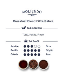 Moliendo Breakfast Blend Filtre Kahve (Öğütülmüş Filtre Kahve) 250 g - Görsel 3