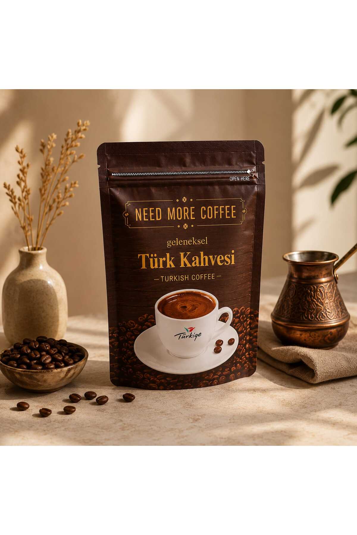 Need More Coffee Need More Turkish Coffee 100 gr - Görsel 3