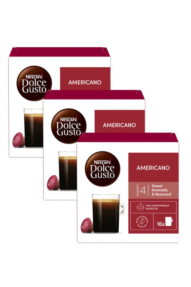 Nescafe Dolce Gusto Coffee Americano 16 Kapsül X 3 Adet - Görsel 2