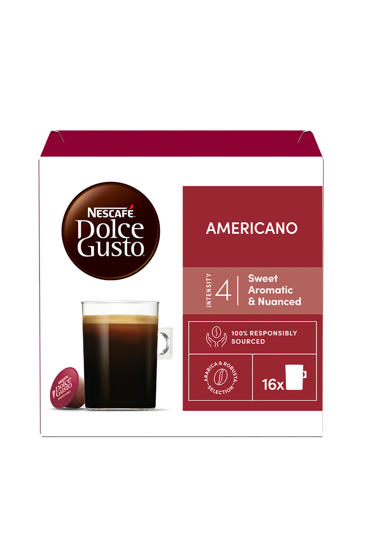 Nescafe Dolce Gusto Coffee Americano 16 Kapsül X 3 Adet - Görsel 3