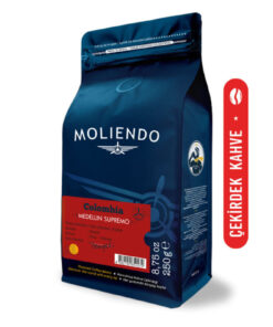 Moliendo Colombia Medellin Supremo Yöresel Kahve (Çekirdek Kahve) 250 g
