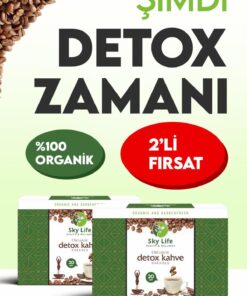 Sky Life Health & Wellness Detox Form Kahve - tok tutma iştah kesici zayıflama1 kilo.verme