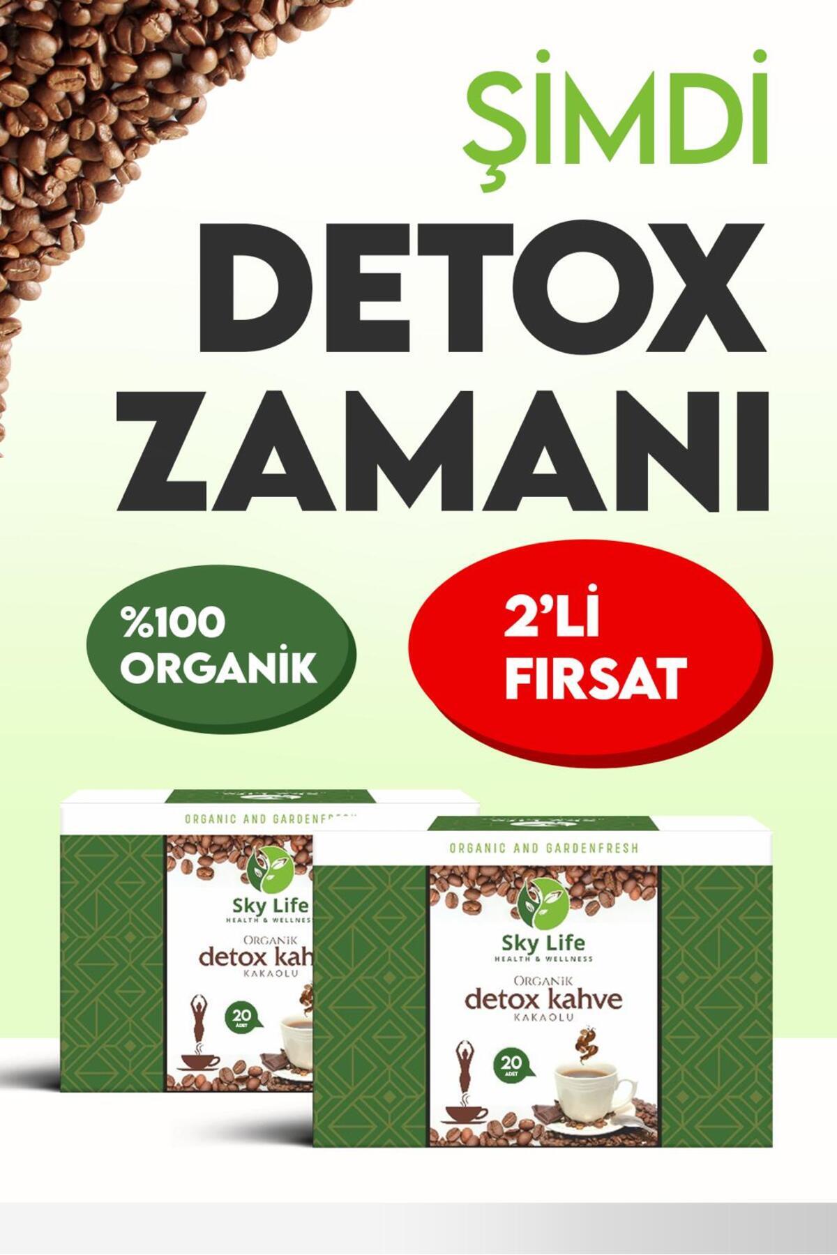 Sky Life Health & Wellness Detox Form Kahve - tok tutma iştah kesici zayıflama1 kilo.vermek