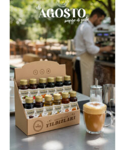 AGOSTO Tanışma Seti-12x120 ml Kahve Şurubu Seti