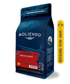 Moliendo Colombia Medellin Supremo Yöresel Kahve (Öğütülmüş Filtre Kahve) 250 g