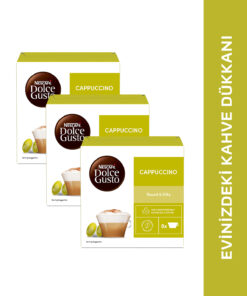 Nescafe Dolce Gusto Cappuccino Kapsül Kahve 16 Adet X 3 Kutu